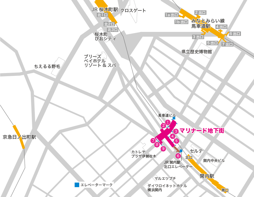 アクセスマップ